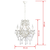 Luster sa 2800 Kristala E14