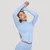 GymBeam Women‘s Luma Sports Top Baby Blue
