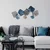Wallity Zidna dekoracija Zhoushan 3, 42x80 cm, Šarena