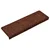 Prostirke za stepenice 10 kom 65x21x4 cm smeđe pravokutne rubove