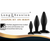 Paloqueth Long.Session Analplug Set from Skin-Friendly Silicone Black 3 pack