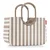 Reisenthel Loopshopper L Summerstripes coffee