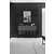 HANAH HOME Komoda Luxe Black Anthracite