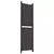 Vidaxl Paravan 6-delni rjav 300x180 cm blago