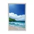 Plakat plaža na Sejšelih - 20x30 silver