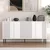 Hanah Home Konzolni sto Refra, 150x75x36 cm, Beli