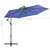 Konzolni vrtni suncobran s aluminijskim stupom 300 cm plavi