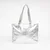 adidas Ročna torba Shopper Metallic Pu Bag KR1566 Srebrna