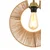 Opviq Luster Kruh, 30cm, Bež