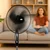 Aga Stojan ventilator 43 cm Črn 6DAZ449 - II. KAKOVOST
