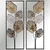 Salim ACH163-5 multicolor dekorativni metalni zidni dodatak set (2 komada)