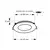 LED ugradna CCT panel lampa 18W