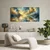 Slika tiho jutro ob jezeru - 120x60
