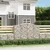 Lučne gabionske košare 15kom 200x50x140/160cm pocinčano željezo