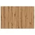 Vidaxl Posteljno vzglavje artisan hrast 120x1,5x80 cm konstruiran les