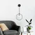 Opviq Geometri 11105 Zidna lampa, Crna