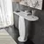 Hanah Home Komoda Ellittica 100x81x30cm Bela