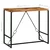 Barski stol od masivnog obnovljenog drva 120 x 60 x 106 cm