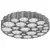 Rabalux Andela plafonjera LED 48W srebrna