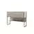 Hanah Home Komoda Luxe 120x80x30cm Bež-Zlatna