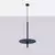 Sollux SL.1881 - Luster na sajli FELTRO 1xG9/8W/230V crna/plava