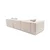 Atelier del Sofa Ugaona garnitura Lora 193x65x303cm Svetlobraon