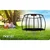 Neo-Sport 252 cm profiliran vrtni trampolin z notranjo mrežo