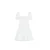 Cropp - Mini haljina s cvetnim dezenom - white