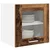 Vidaxl Viseča omarica z vrati Riga 2 pcs Star les 40 x 31 x 40 cm