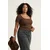 Trendyol Curve Ženska bluza Tbbss26Af00049, Braon