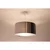 Luster na kablu STRIPES 1xE27/60W/230V prečnik 60 cm siva