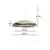 Opviq Luster BK220, 1 x E27, Max 40W, Krem