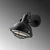 Opviq Zidna lampa Spoly-13803, 16x27x20cm, IP20, Crna