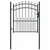 Vrata ograde s bodljama EMMEN 125 x 100 cm