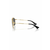 DOLCE & GABBANA Ženske sunčane naočare 0DG2303 02/87 61, Polarizovane, Crno- zlatne boje