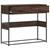Konzolni stol boja hrasta 90x35x80 cm konstruirano drvo