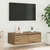 TV ormarić s LED svjetlima boja artisan hrasta 75x35,5x25 cm