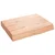 Kupaonska radna ploča svjetlosmeđa 40x30x(2-6) cm masivno drvo