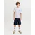 Jack & Jones Junior Majica JORVacation  modra / bela