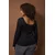 Trendyol Curve Ženska bluza Tbbaw26Af00112, Crna