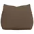 Vidaxl Poglavni vzglavnik Rjava 45 x 20 x 35 cm blago