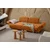 Atelier del Sofa Trosed na razvlačenje Aries, 230 x 85 x 93 cm, Crveni