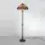 Brilagi - Tiffany vitražna podna lampa LUISA 2xE27/60W/230V
