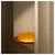 VARMBLIXT LED lampa/zidna lampa, narandžasta staklo/okruglo, 30 cm