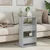 Bocni stol Siva Sonoma 40 x 35 x 60,5 cm Konstruirano drvo