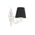 Opviq Zidna lampa Claire, 15x10x13cm, IP20, Crno-bela boje
