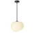 BRILAGI - Luster na kablu PEBBLES 1xE27/40W/230V O 25 cm crna
