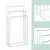 Northix Samostoječe stojalo za brisače, 3 drogovi, kovinska/lesena obdelava