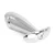 Kiotos Steel Handle Buttplug Penis with Clear Gem