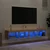 TV ormarići s LED svjetlima 2 kom boja hrasta 80x30x30 cm